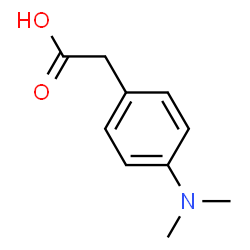 ChemSpider 2D Image | 4-(dimethylamino)phenylacetic acid | C10H13NO2