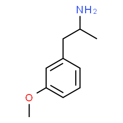 ChemSpider 2D Image | 3-methoxyamphetamine | C10H15NO