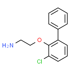 ChemSpider 2D Image | 2-[(3-Chloro-2-biphenylyl)oxy]ethanamine | C14H14ClNO