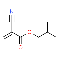 ChemSpider 2D Image | Isobutyl cyanoacrylate | C8H11NO2