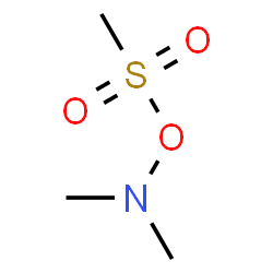 ChemSpider 2D Image | N-Methyl-N-[(methylsulfonyl)oxy]methanamine | C3H9NO3S
