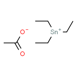 ChemSpider 2D Image | Triethylstannanylium acetate | C8H18O2Sn