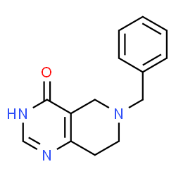 ChemSpider 2D Image | 6-Benzyl-5,6,7,8-tetrahydropyrido[4,3-d]pyrimidin-4(1H)-one | C14H15N3O