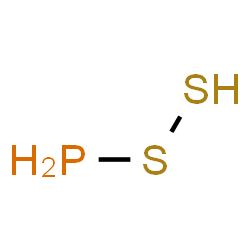ChemSpider 2D Image | Disulfanylphosphine | H3PS2