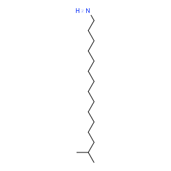 ChemSpider 2D Image | 14-Methyl-1-pentadecanamine | C16H35N