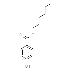 ChemSpider 2D Image | Hexylparaben | C13H18O3
