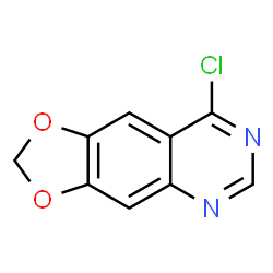 ChemSpider 2D Image | 8-Chloro[1,3]dioxolo[4,5-g]quinazoline | C9H5ClN2O2