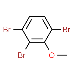 ChemSpider 2D Image | 1,2,4-Tribromo-3-methoxybenzene | C7H5Br3O