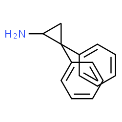ChemSpider 2D Image | 2,2-Diphenylcyclopropanamine | C15H15N