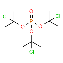ChemSpider 2D Image | Tris(2-chloro-2-propanyl) phosphate | C9H18Cl3O4P