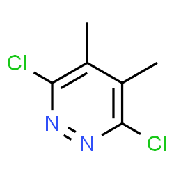 ChemSpider 2D Image | 3,6-Dichloro-4,5-dimethylpyridazine | C6H6Cl2N2