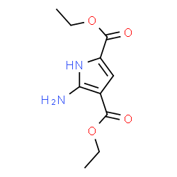 ChemSpider 2D Image | Diethyl 2-Amino-3,5-pyrroledicarboxylate | C10H14N2O4