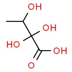 ChemSpider 2D Image | 2,2,3-Trihydroxybutanoic acid | C4H8O5