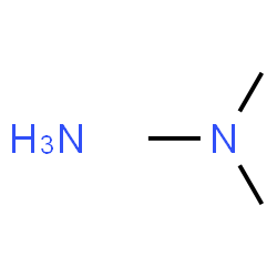 ChemSpider 2D Image | N,N-Dimethylmethanamine ammoniate (1:1) | C3H12N2