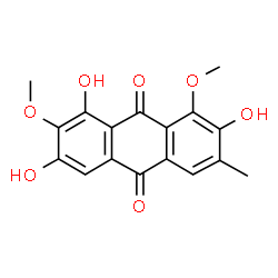 ChemSpider 2D Image | Aurantioobtusin | C17H14O7