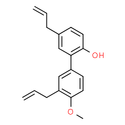 ChemSpider 2D Image | 4-O-Methylhonokiol | C19H20O2