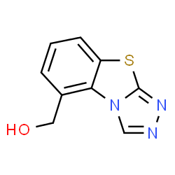 ChemSpider 2D Image | 1,2,4-Triazolo(3,4-b)benzothiazole-5-methanol | C9H7N3OS