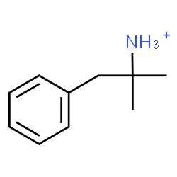 ChemSpider 2D Image | 2-Methyl-1-phenyl-2-propanaminium | C10H16N