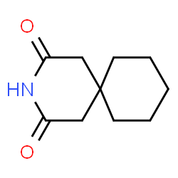 ChemSpider 2D Image | 3,3-PENTAMETHYLENEGLUTARIMIDE | C10H15NO2