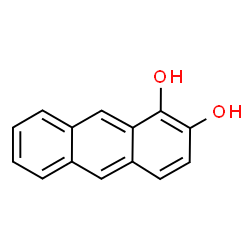 ChemSpider 2D Image | Anthracenediol | C14H10O2