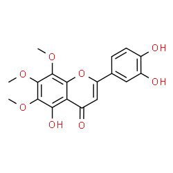 ChemSpider 2D Image | Sideritoflavone | C18H16O8