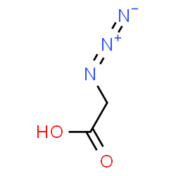 ChemSpider 2D Image | Azidoacetic acid | C2H3N3O2
