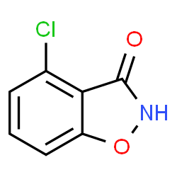 ChemSpider 2D Image | 4-Chloro-1,2-benzoxazol-3(2H)-one | C7H4ClNO2