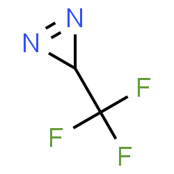 ChemSpider 2D Image | 3-(Trifluoromethyl)-3H-diazirene | C2HF3N2