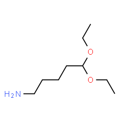 ChemSpider 2D Image | 5,5-Diethoxy-1-pentanamine | C9H21NO2