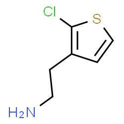 ChemSpider 2D Image | 2-(2-Chloro-3-thienyl)ethanamine | C6H8ClNS