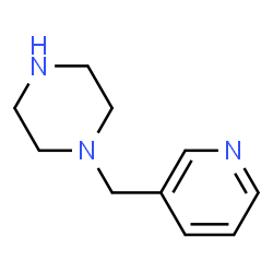 ChemSpider 2D Image | 1-(3-Pyridinylmethyl)piperazine | C10H15N3