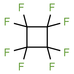 ChemSpider 2D Image | Perfluorocyclobutane | C4F8