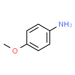 ChemSpider 2D Image | 4-Methoxyaniline | C7H9NO