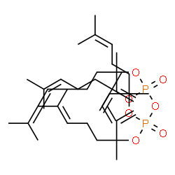 ChemSpider 2D Image | Tetrakis(3,7-dimethyl-1,6-octadien-3-yl) diphosphate | C40H68O7P2