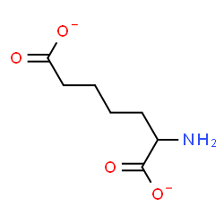 ChemSpider 2D Image | 2-Aminopimelate | C7H11NO4