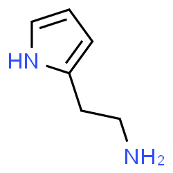 ChemSpider 2D Image | 2-(1H-Pyrrol-2-yl)ethanamine | C6H10N2