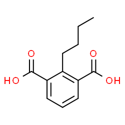 ChemSpider 2D Image | 2-Butylisophthalic acid | C12H14O4