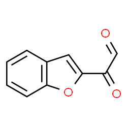 ChemSpider 2D Image | 1-Benzofuran-2-yl(oxo)acetaldehyde | C10H6O3
