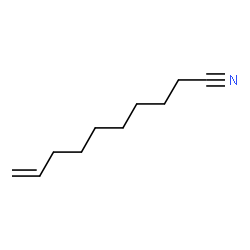 ChemSpider 2D Image | 9-Decenenitrile | C10H17N
