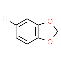 ChemSpider 2D Image | 1,3-Benzodioxol-5-yllithium | C7H5LiO2