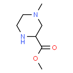 ChemSpider 2D Image | Methyl 4-methyl-2-piperazinecarboxylate | C7H14N2O2