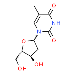 ChemSpider 2D Image | Telbivudine | C10H14N2O5