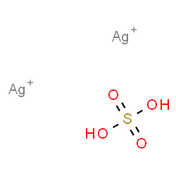 ChemSpider 2D Image | Sulfuric acid, silver(1+) salt (1:2) | H2Ag2O4S