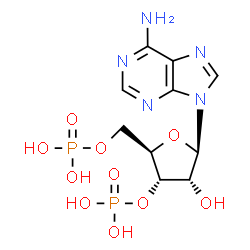 ChemSpider 2D Image | adenosine 3',5'-bisphosphate | C10H15N5O10P2
