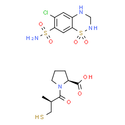 ChemSpider 2D Image | Capozide | C16H23ClN4O7S3
