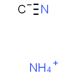 ChemSpider 2D Image | Ammonium cyanide | CH4N2