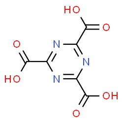 ChemSpider 2D Image | 1,3,5-Triazine-2,4,6-tricarboxylic acid | C6H3N3O6