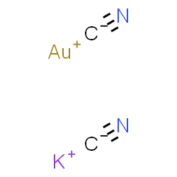 ChemSpider 2D Image | potassium dicyanoaurate | C2AuKN2