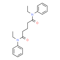 ChemSpider 2D Image | N,N'-Diethyl-N,N'-diphenylpentanediamide | C21H26N2O2