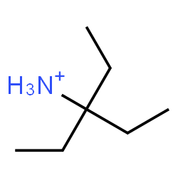 ChemSpider 2D Image | 3-Ethyl-3-pentanaminium | C7H18N